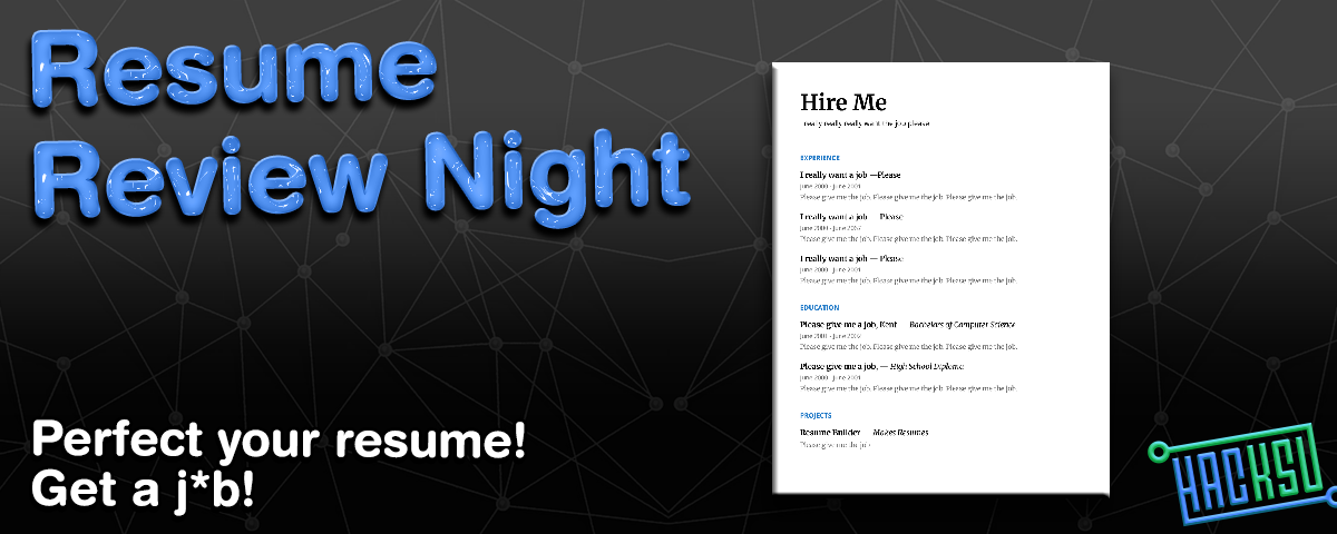 Resume Review Night